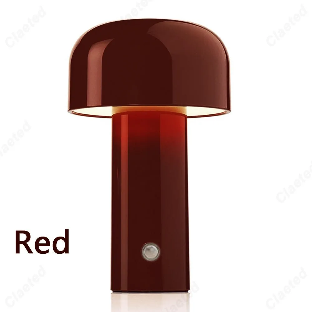Italian Wireless Rechargeable Mushroom Table Lamp