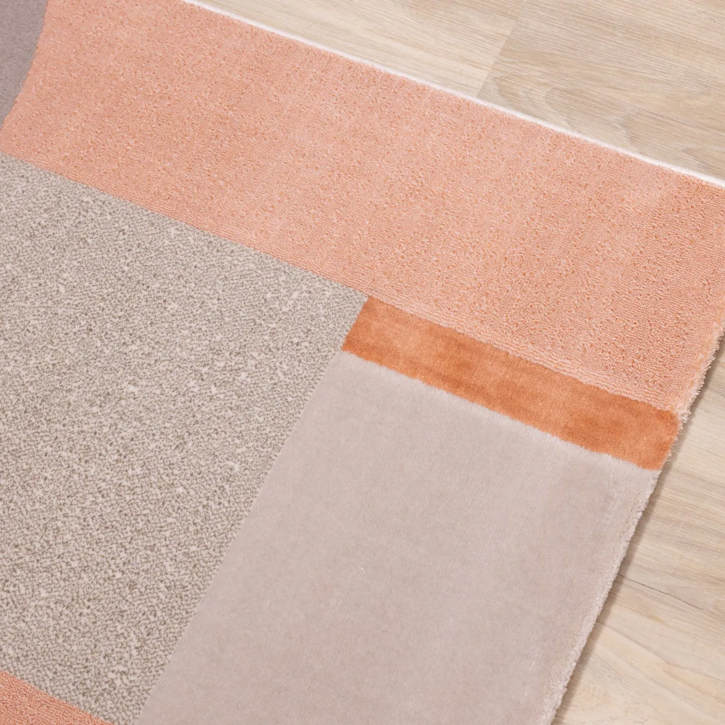 KALI Pink Grey, Abstract Rug