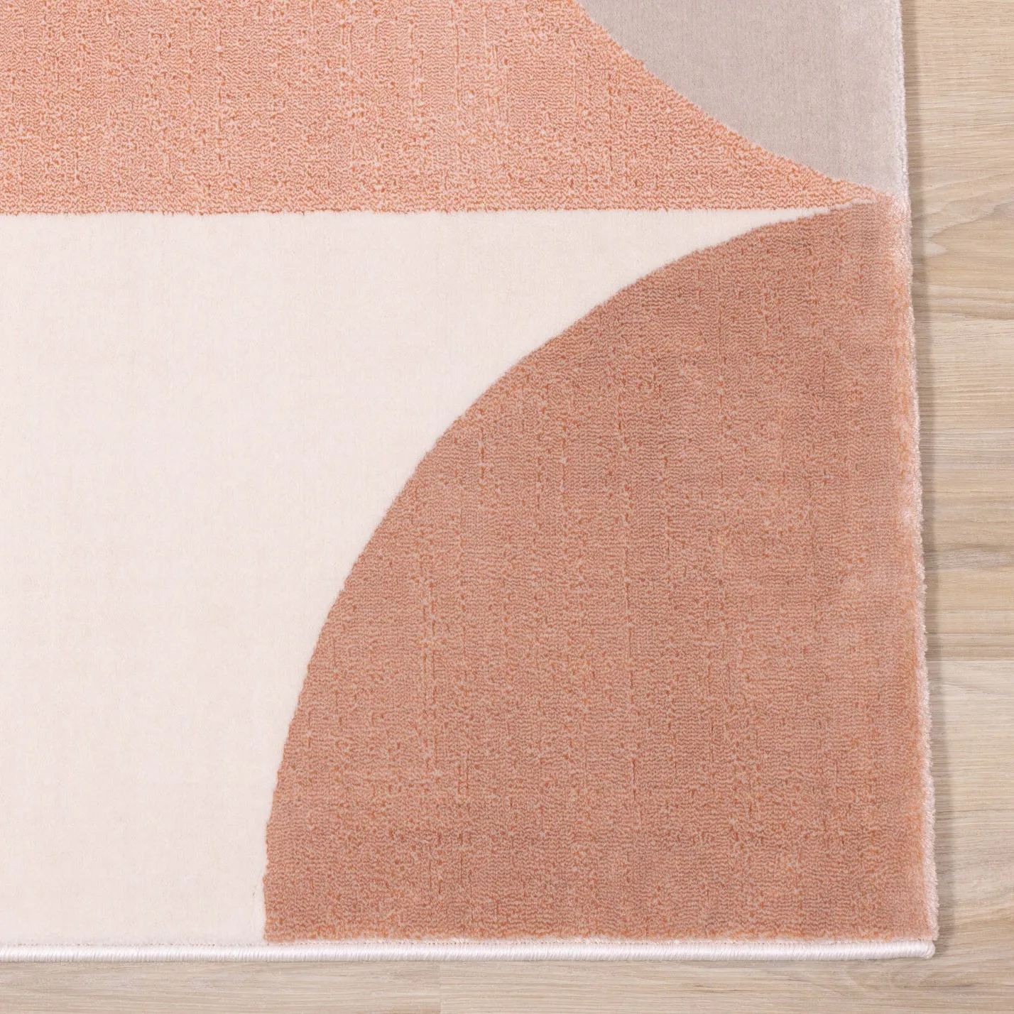 KALI Pink Grey, Abstract Rug