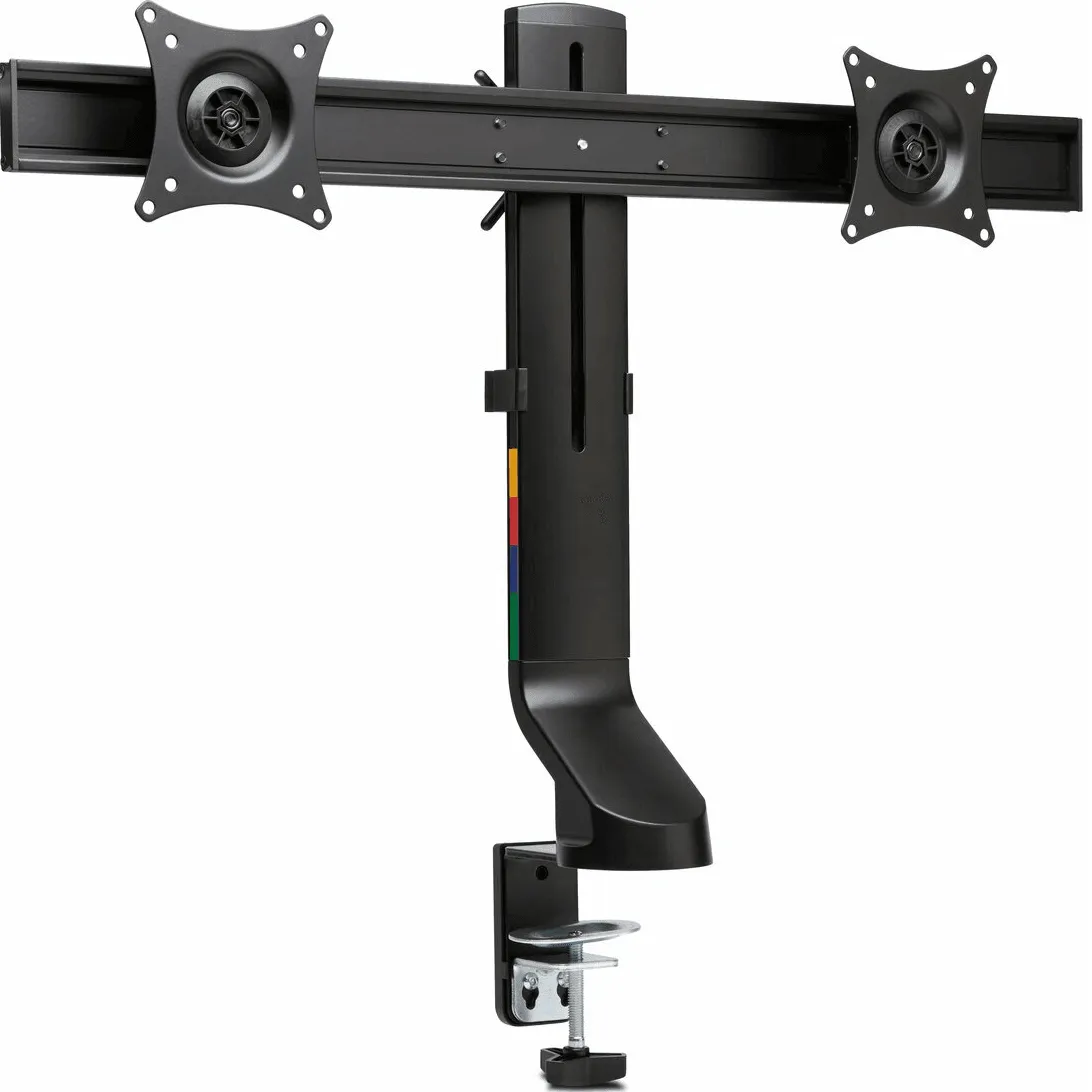 Kensington Dual Monitor Arm Space Saving Flat Tilt Swivel