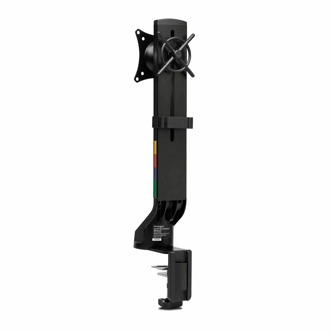Kensington Single Monitor Arm Space Saving Flat Tilt Swivel