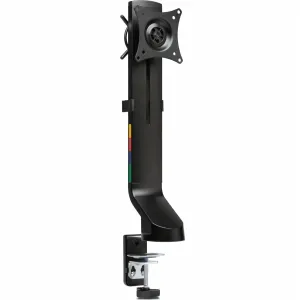 Kensington Single Monitor Arm Space Saving Flat Tilt Swivel