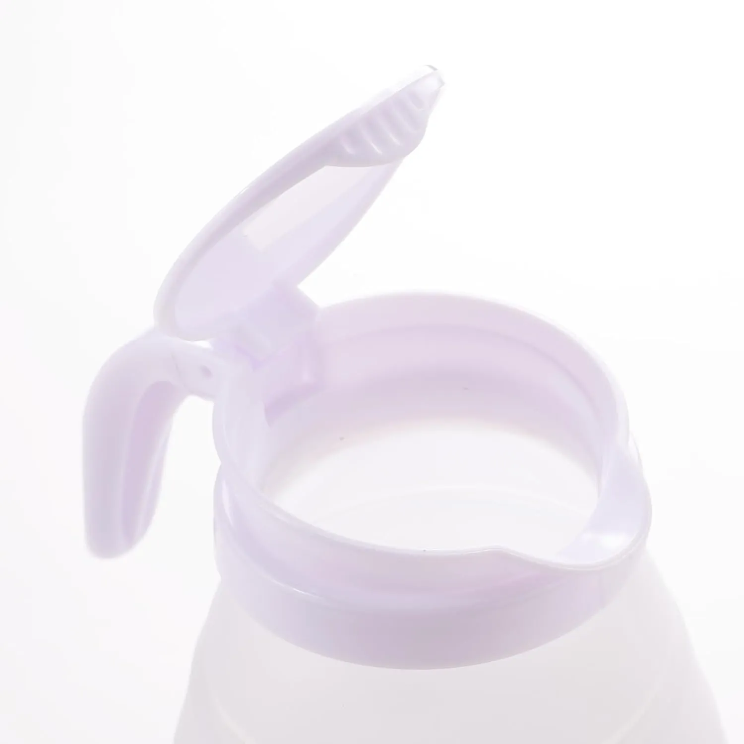Kuber Industries Pack of 4 Foldable Electric Kettle 600 ML|Silicone Body With 304-Stainless Steel Base|Leak Proof Design|Multipurpose Portable Electric Kettle for Travel, Office & Home|600W|White