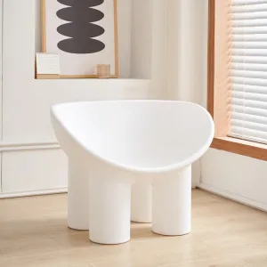 Large Elephant Armchair | White