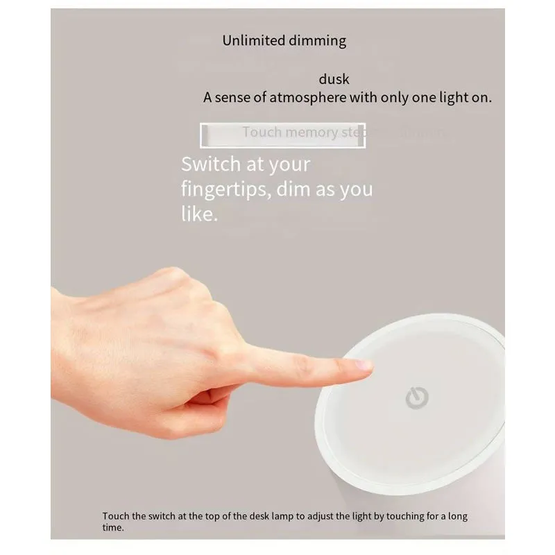 Led Cordless Rechargeable Touch Control Table Lamp As-51059
