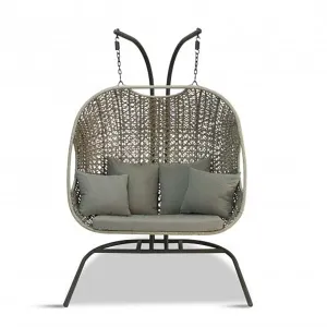 LeisureGrow Oslo Double Egg Chair