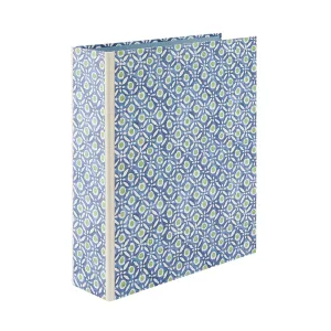 Lever Arch Folder Batik Dots Blue/Green