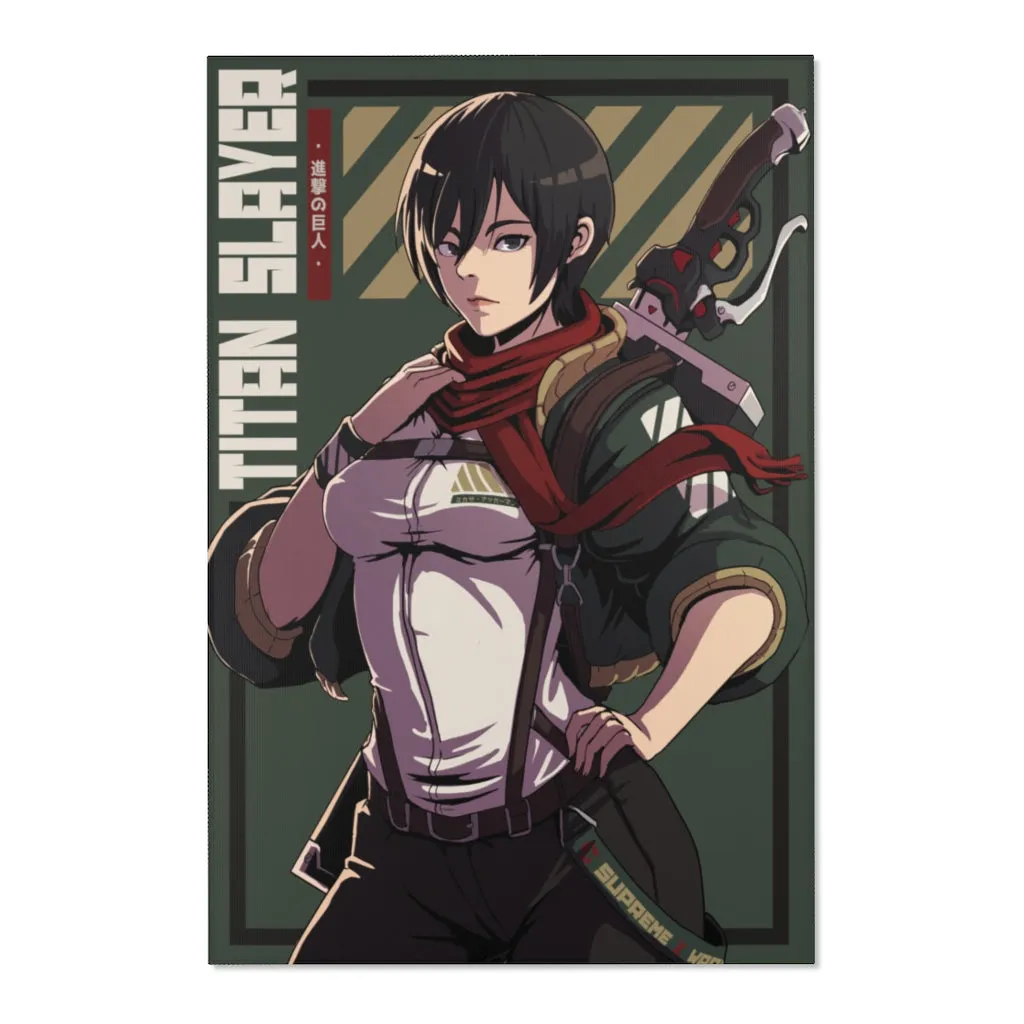 Limited Release - SUPREMExWARRIORS "Titan Slayer" Area Rugs