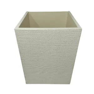 Linen Burlap Wastebasket