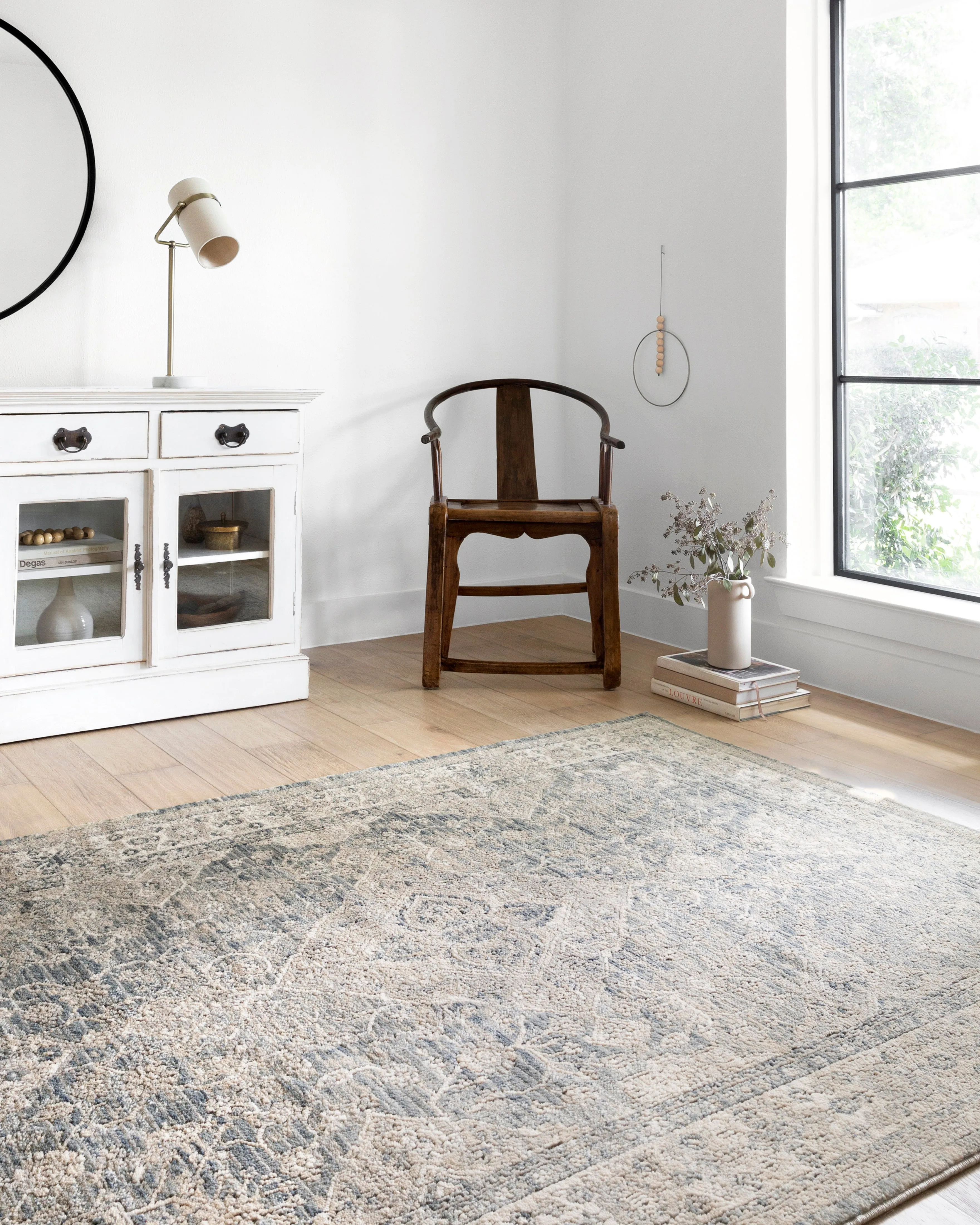 Loloi Teagan Sky / Natural Rug