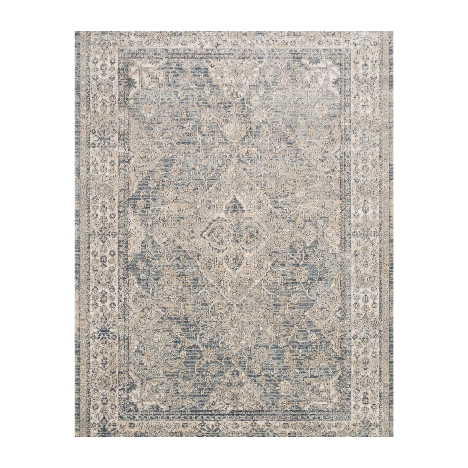 Loloi Teagan Sky / Natural Rug