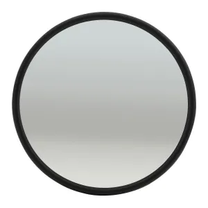 LTG 12182 Grote 8" Round Convex Mirror w/ Center-Mount Ball-Stud (Black)