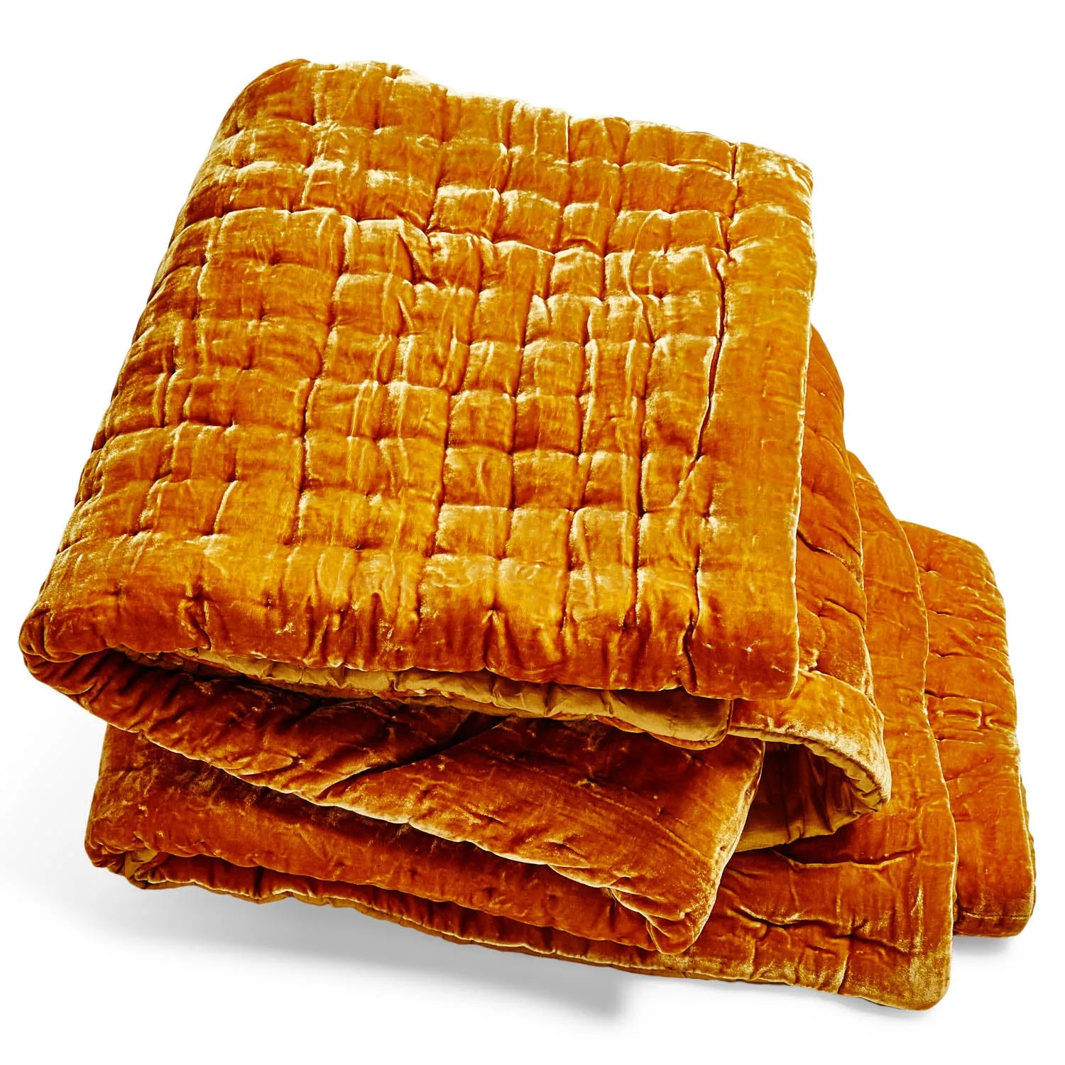 Luminous Velvet Throw