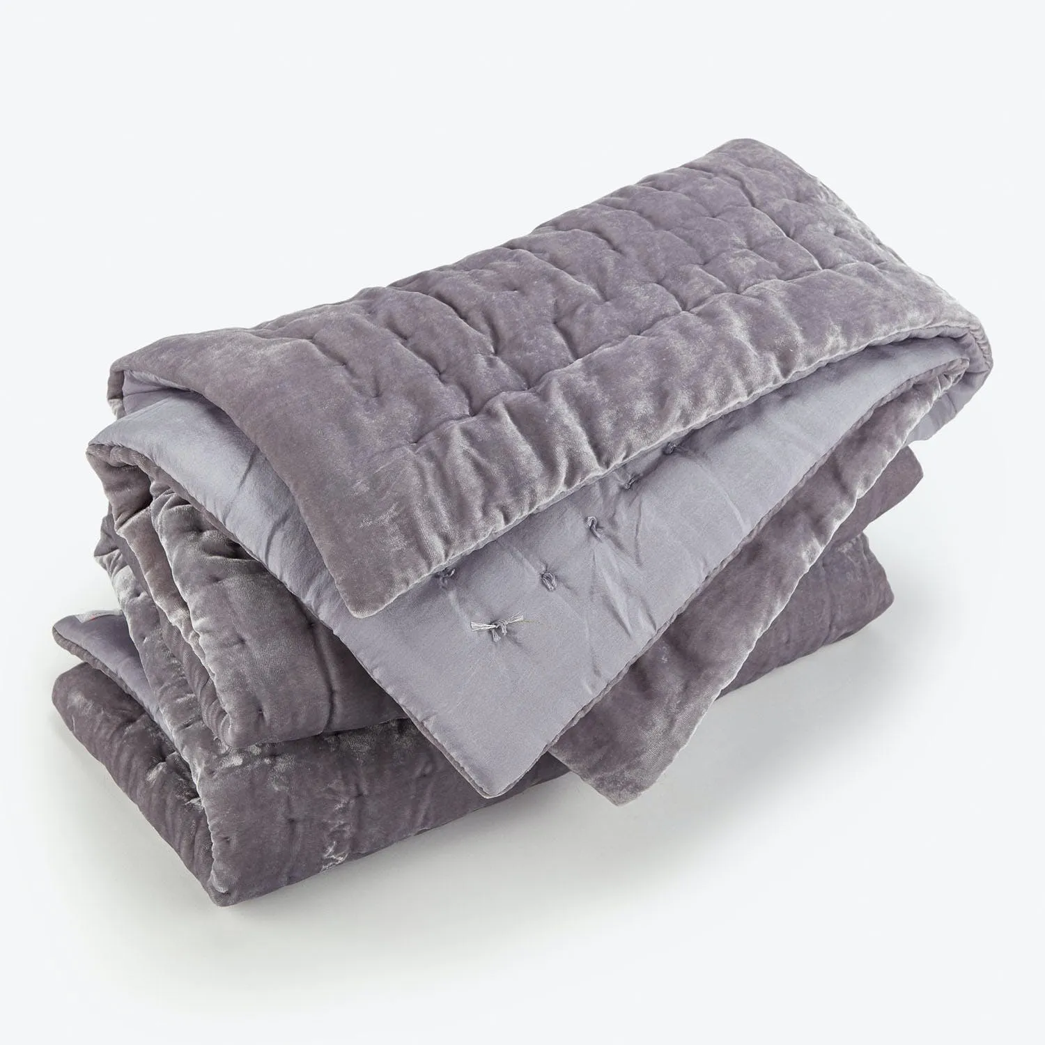 Luminous Velvet Throw