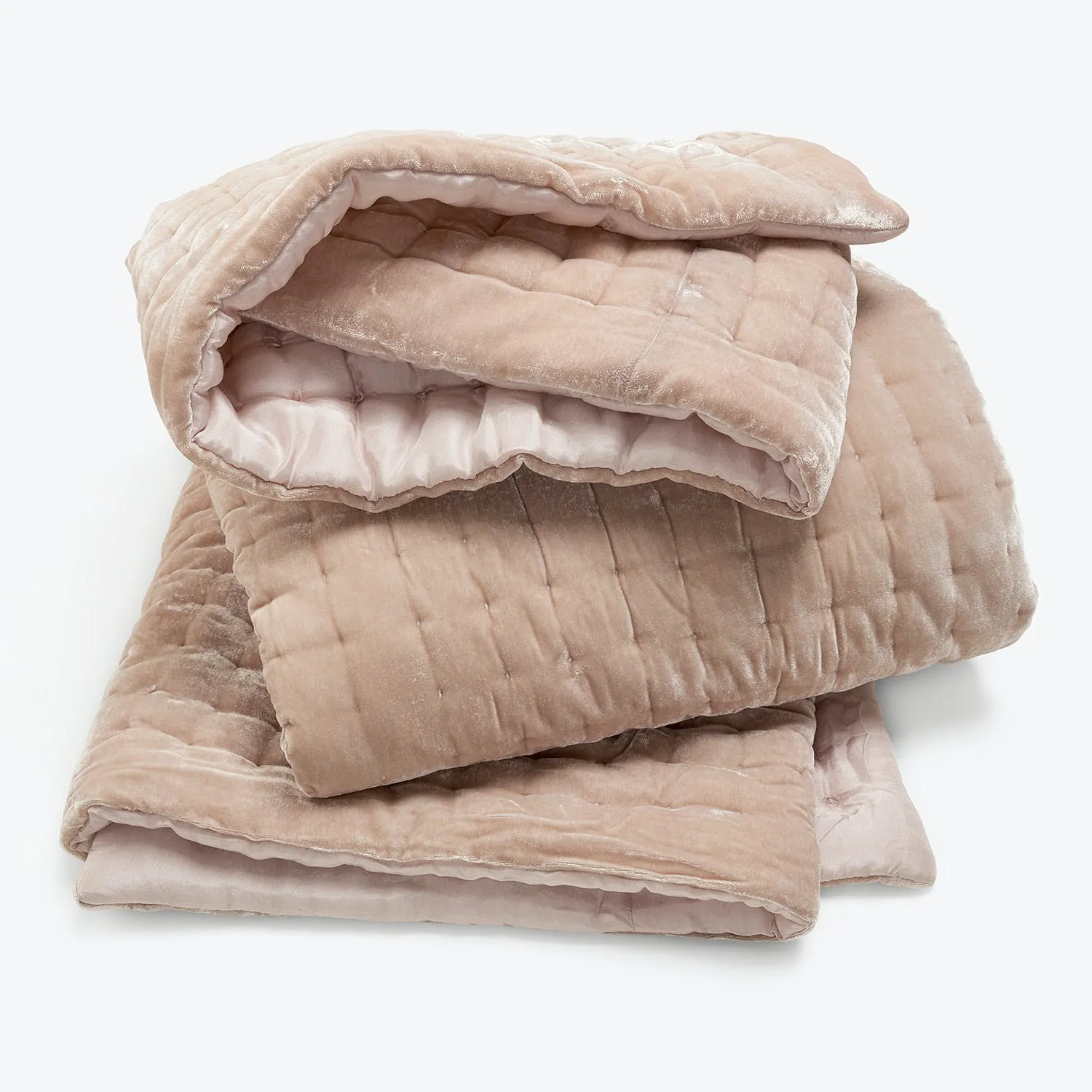 Luminous Velvet Throw