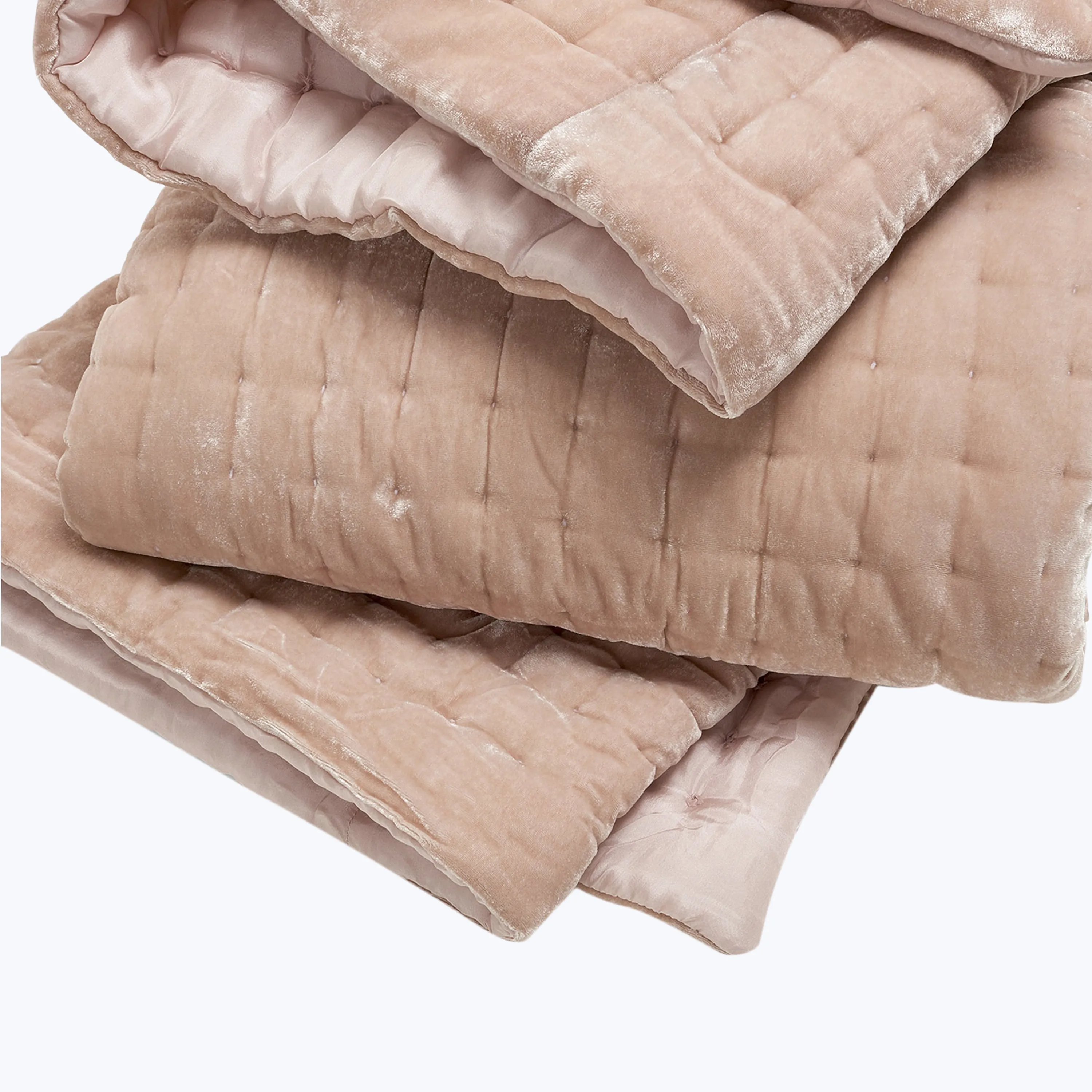 Luminous Velvet Throw