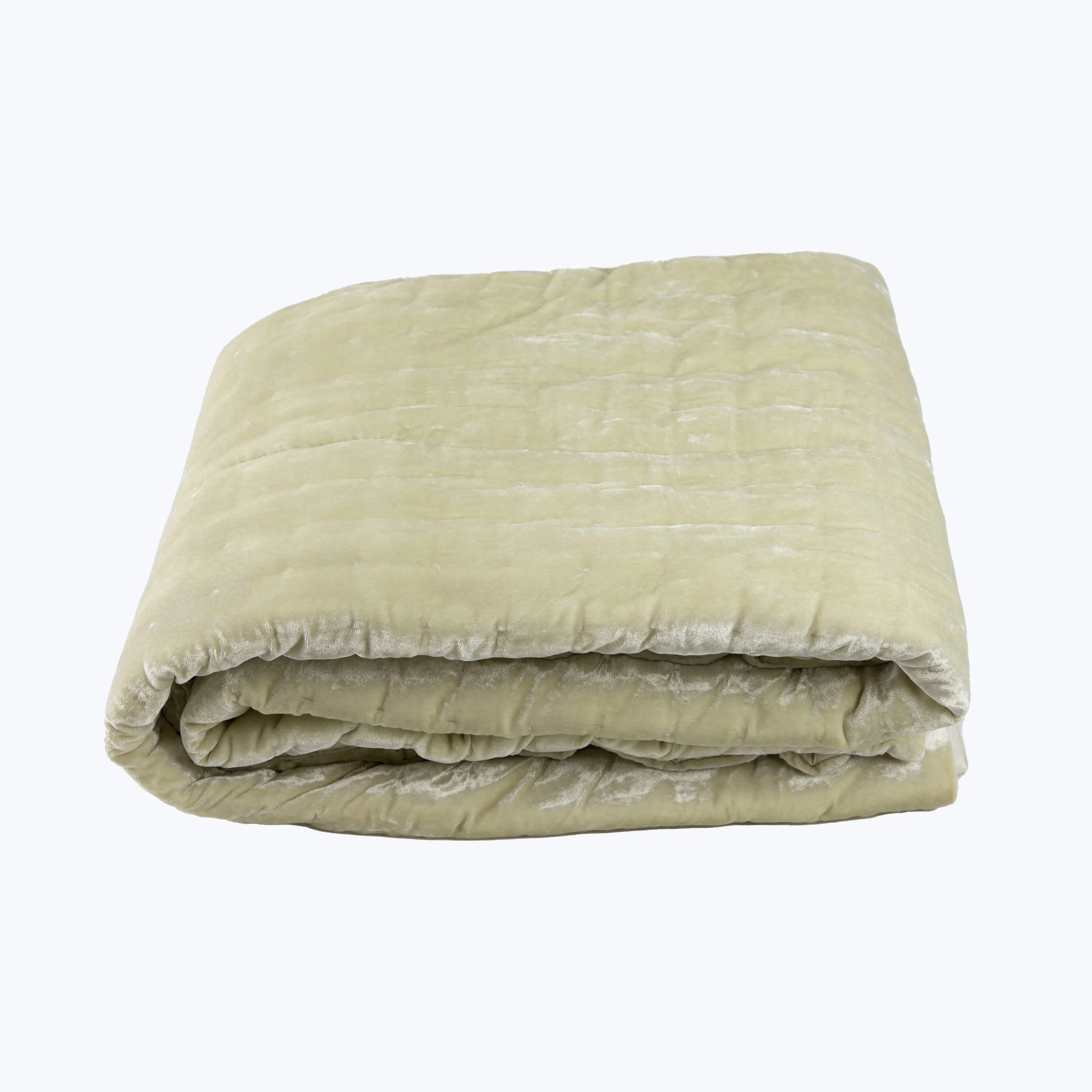 Luminous Velvet Throw