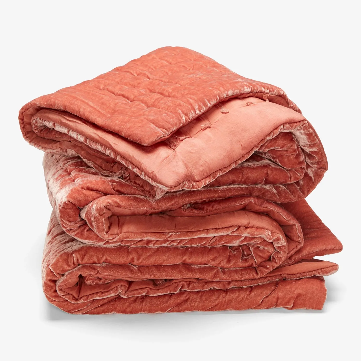 Luminous Velvet Throw