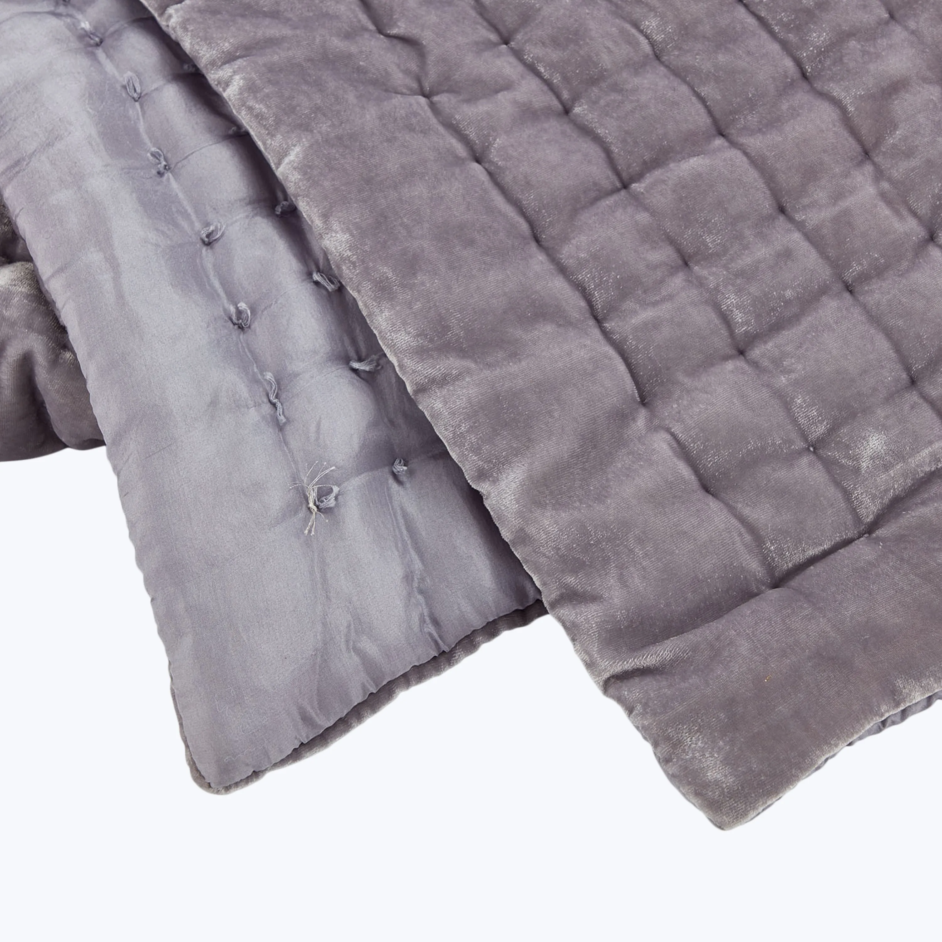 Luminous Velvet Throw