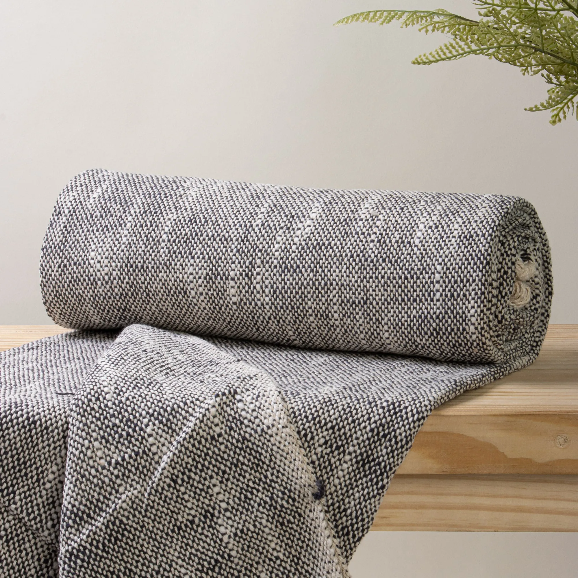 Luxury Soft Tufted Throw Cotton For Home Decor