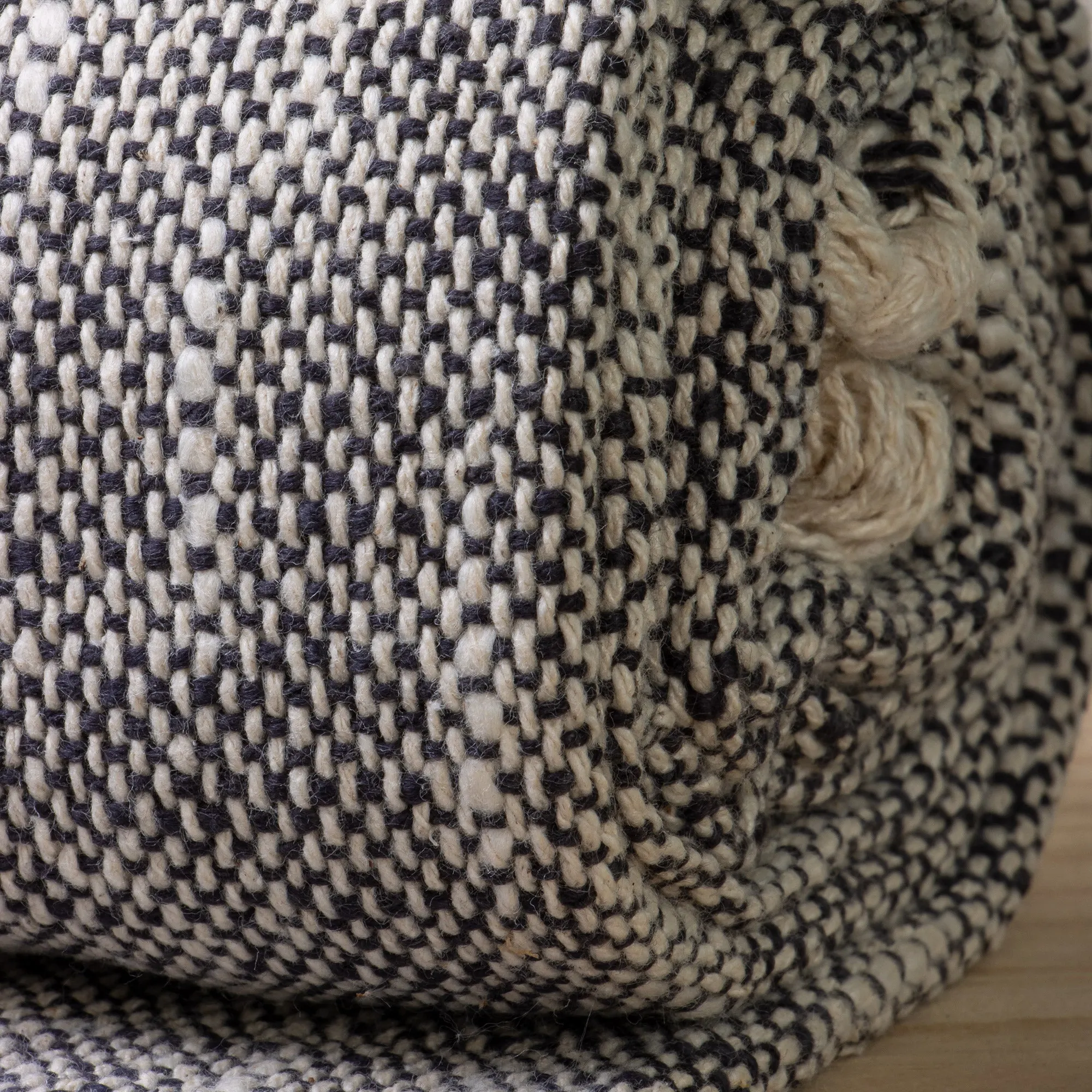 Luxury Soft Tufted Throw Cotton For Home Decor