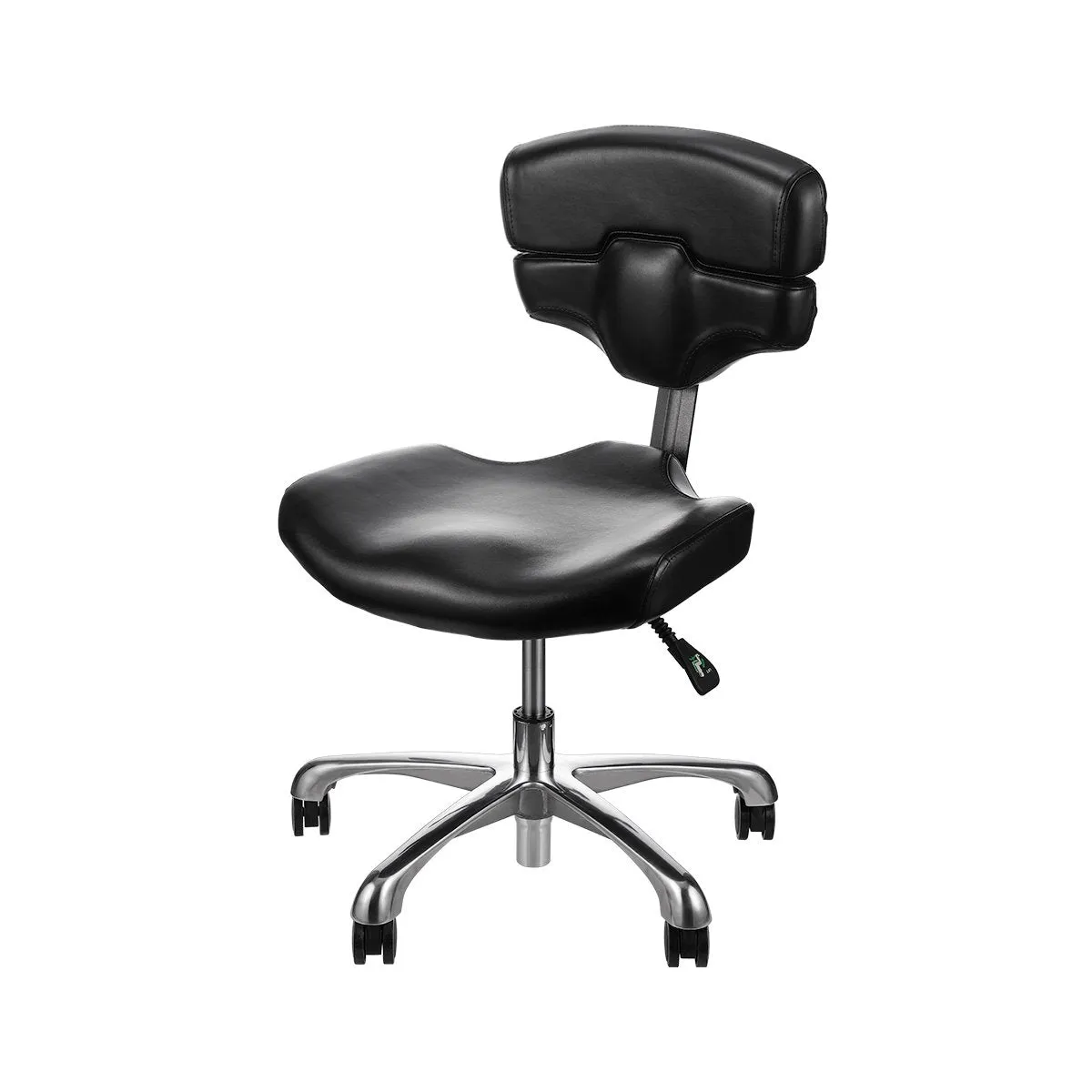 Mako Low Tattoo Artist Chair - 12.4" to 16.4" Height Range