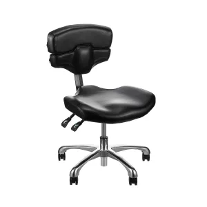 Mako Low Tattoo Artist Chair - 12.4" to 16.4" Height Range