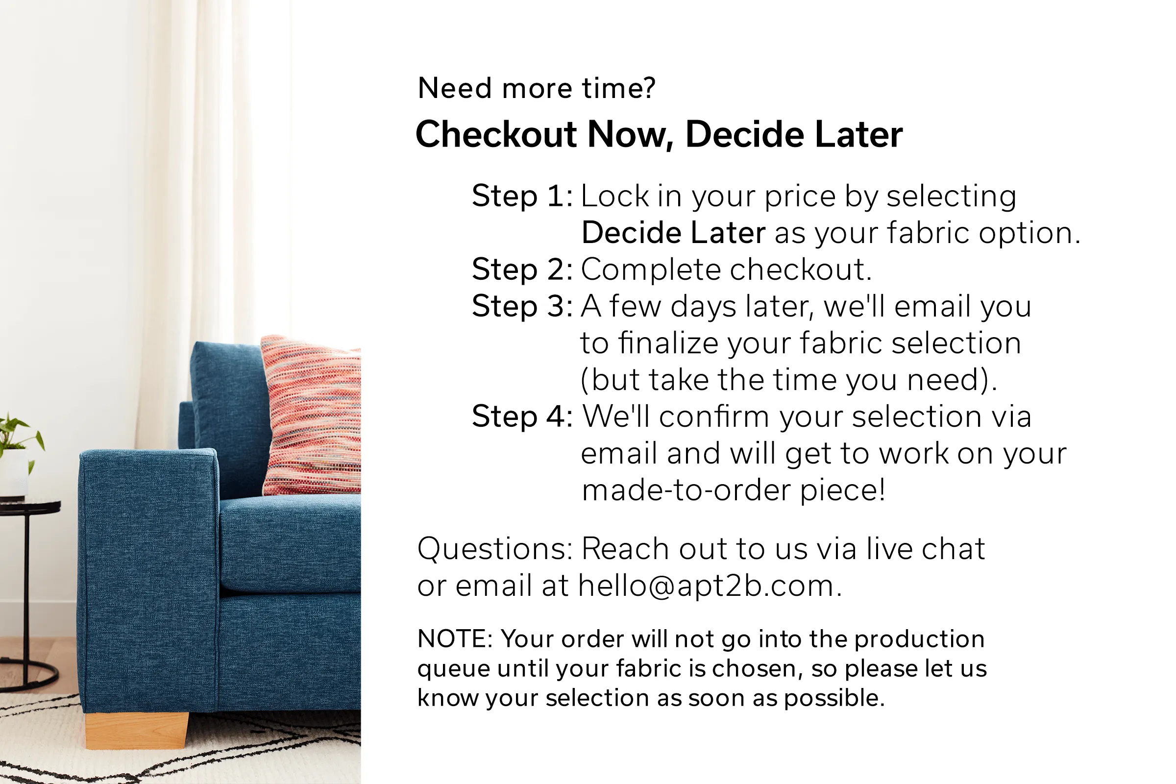 Marco 2pc Sleeper Sectional :: Leg Finish: Natural / Configuration: LAF - Chaise on the Left / Sleeper Option: Memory Foam Mattress