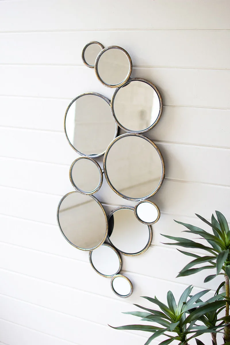 Metal Bubbles Mirror