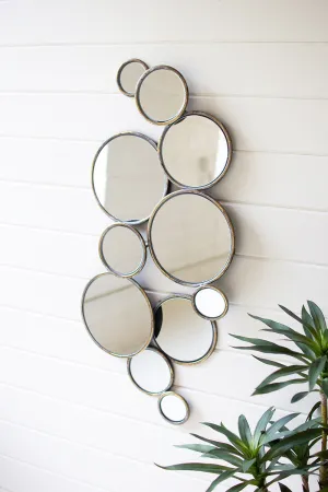 Metal Bubbles Mirror