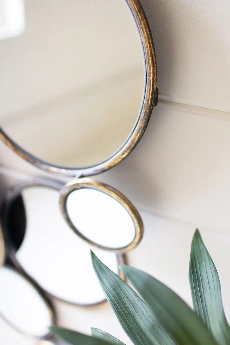 Metal Bubbles Mirror