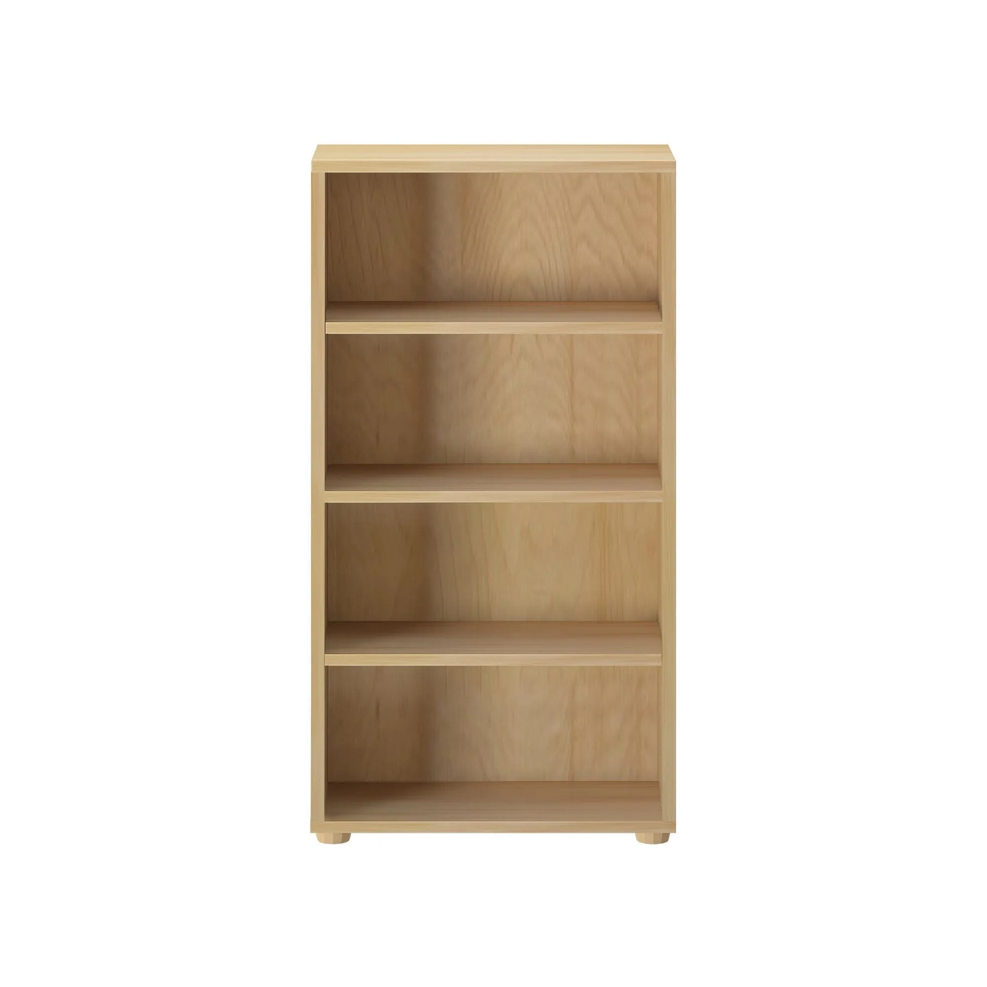 Mid 4 Shelf Bookcase