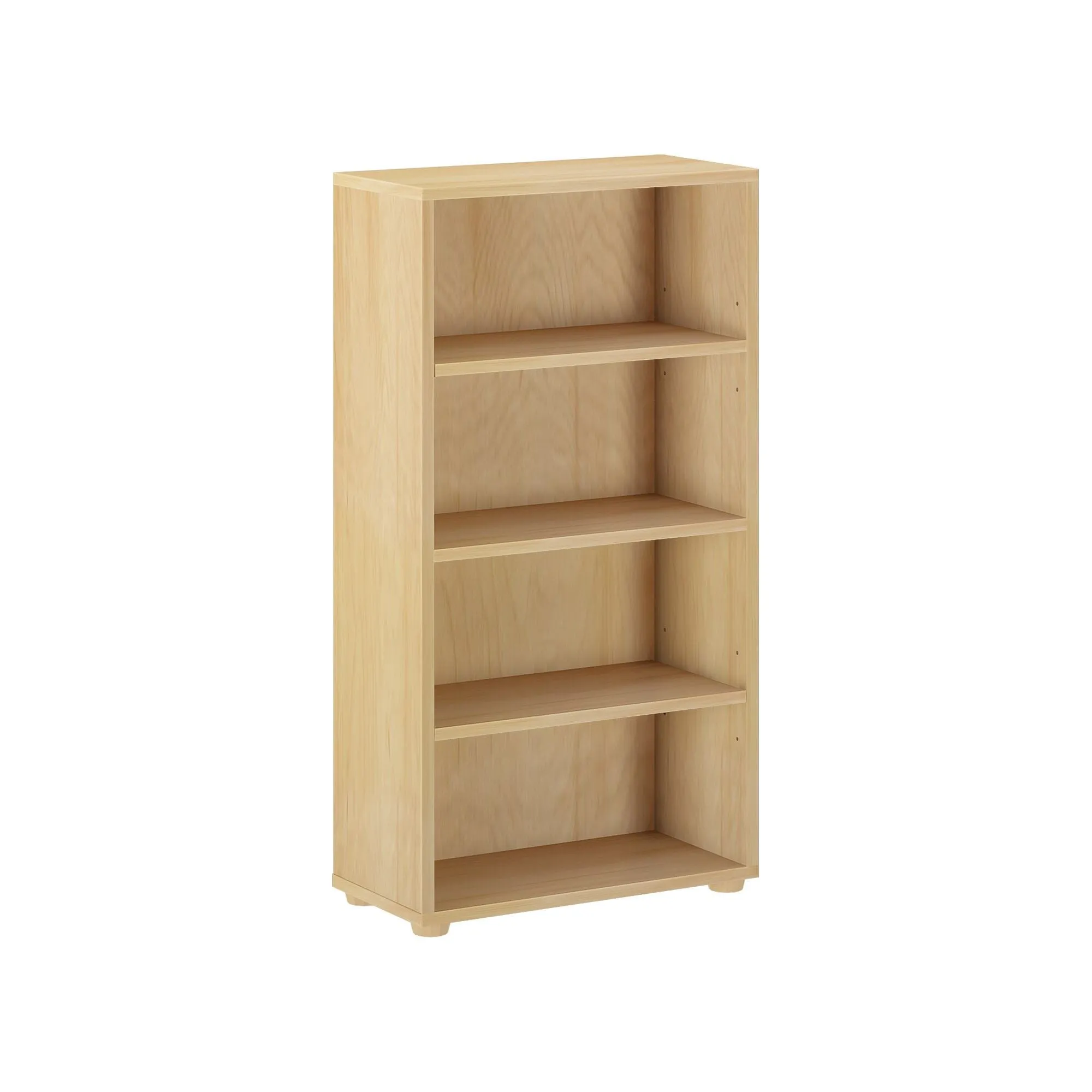Mid 4 Shelf Bookcase