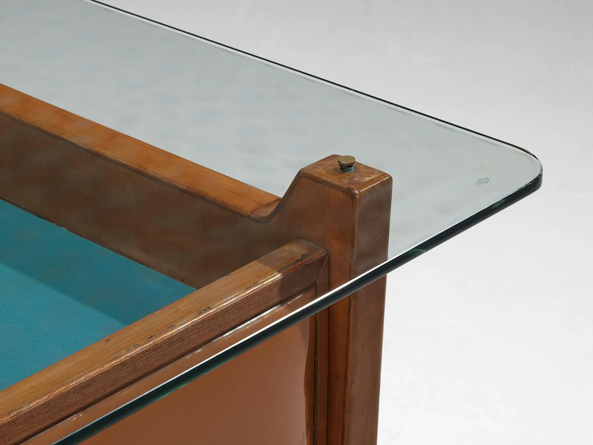 Midcentury Italian Showcases or Presentation Desks