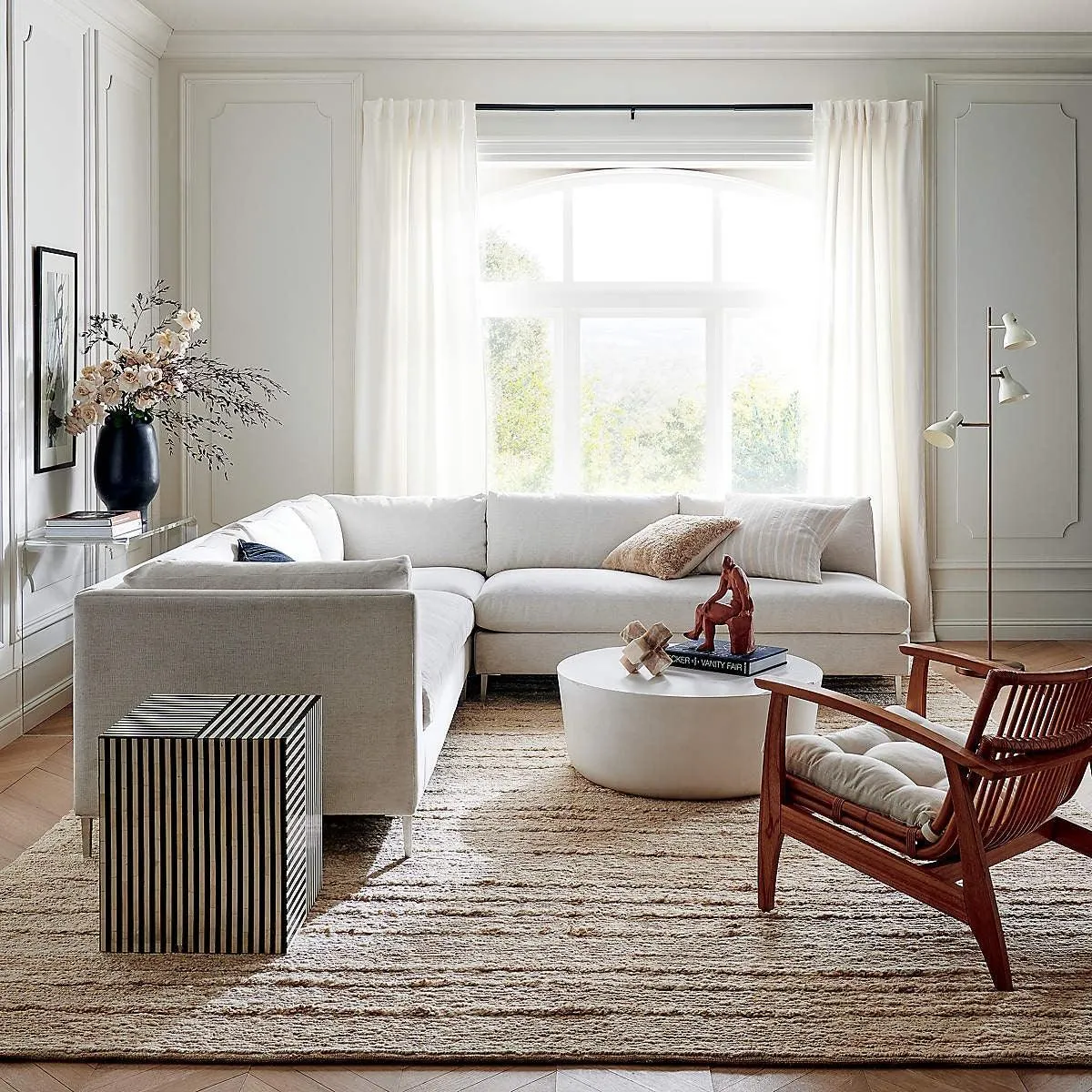 Mila Modern Corner Sofa