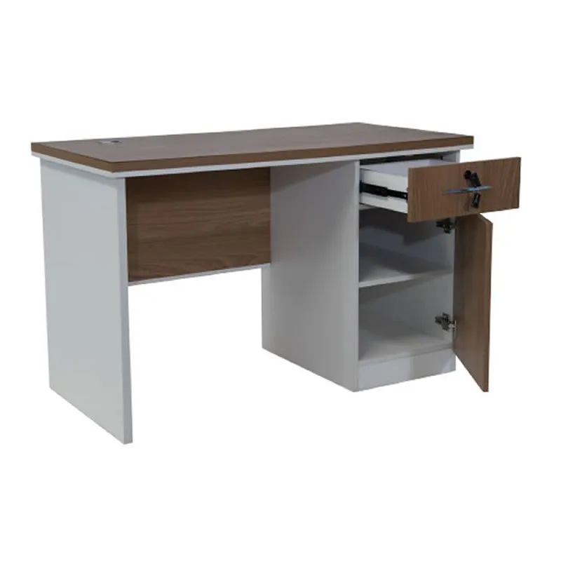 Modern And Simple Wooden Computer Table For Office Brown 1003Z