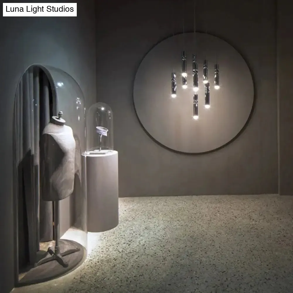 Modern Nordic Simple GU10 LED Hanging Lights Loft Single Head Pendant Lamps For Living Room Bedroom Bedside Art Restaurant Bar