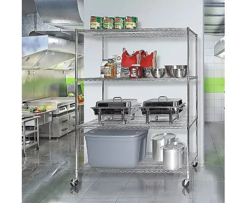 Modular Wire Storage Shelf 1500 x 600 x 1800mm Steel Shelving