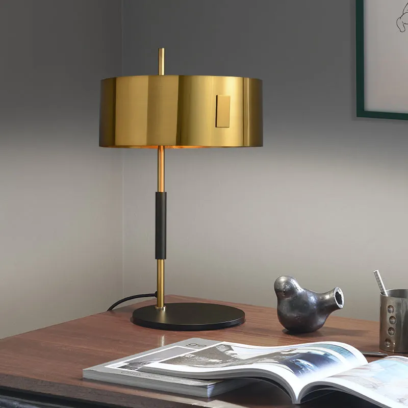 Mondo Gold and Black Table Lamp