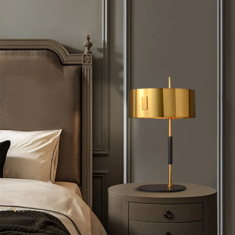 Mondo Gold and Black Table Lamp