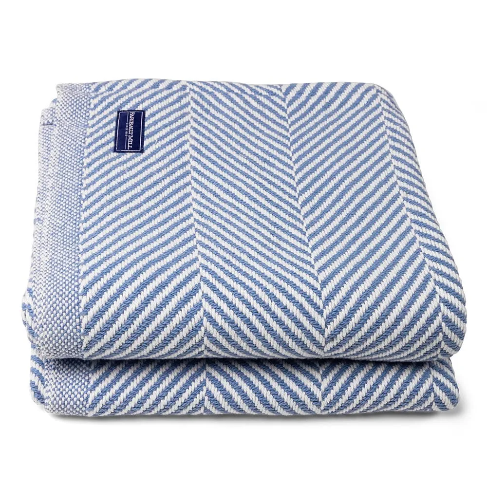 Monhegan Cotton Throw Without Fringe