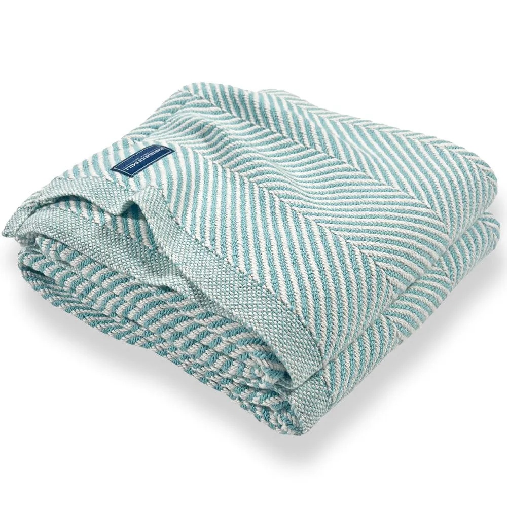 Monhegan Cotton Throw Without Fringe