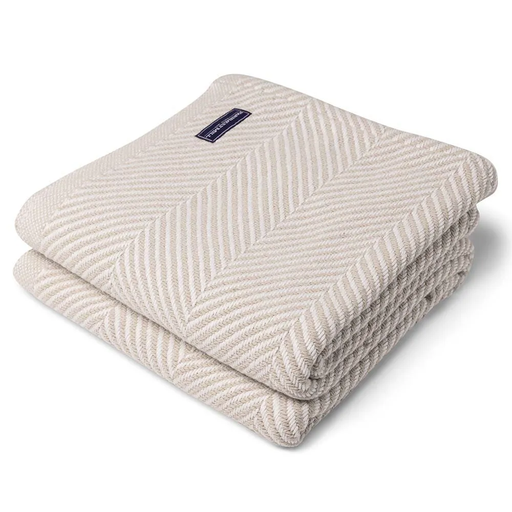 Monhegan Cotton Throw Without Fringe