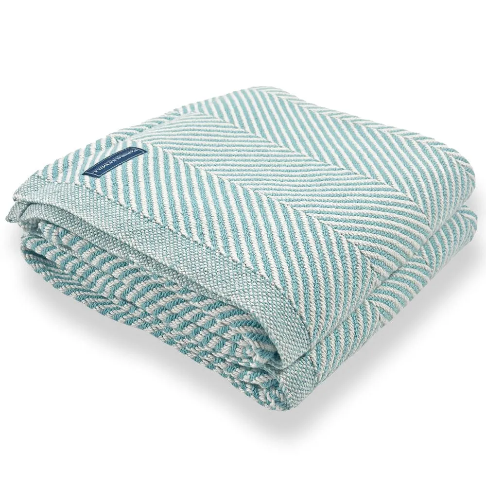 Monhegan Cotton Throw Without Fringe