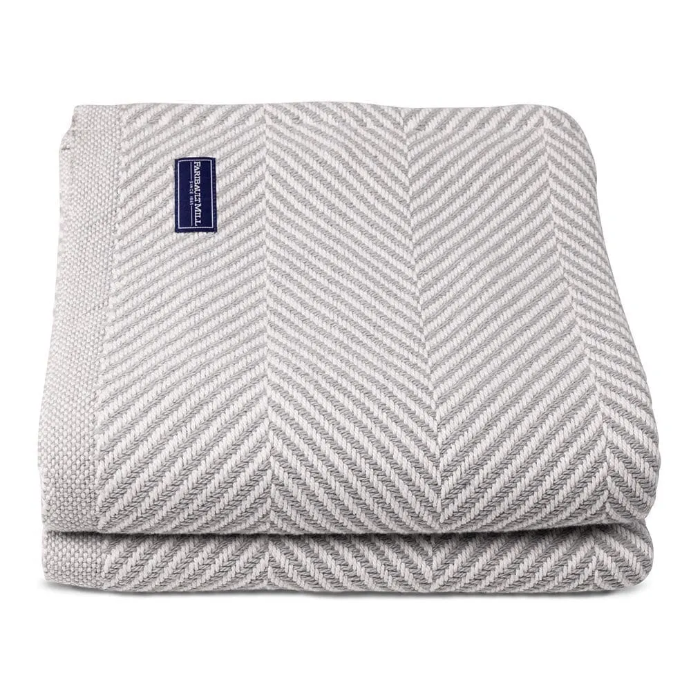 Monhegan Cotton Throw Without Fringe