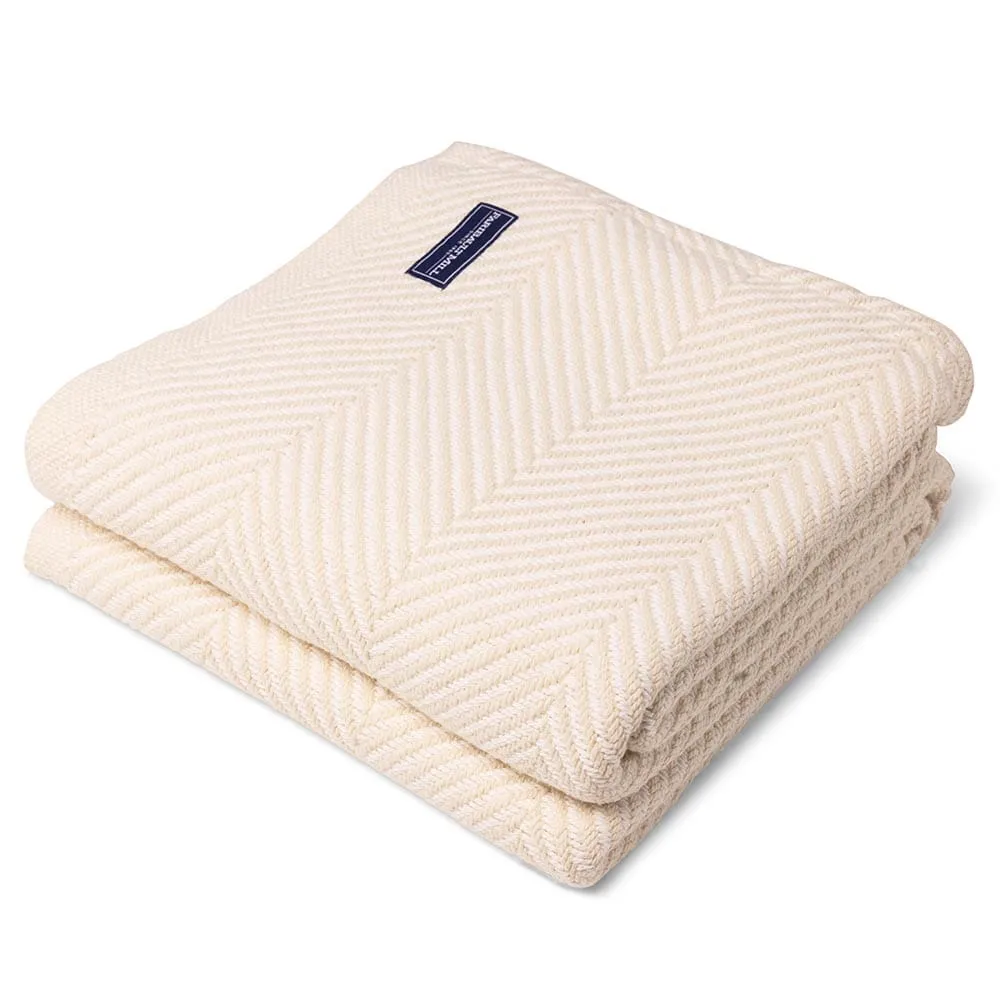 Monhegan Cotton Throw Without Fringe