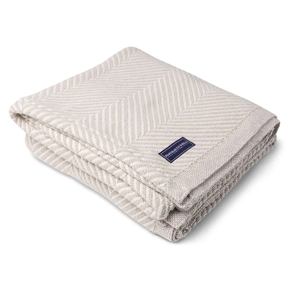 Monhegan Cotton Throw Without Fringe