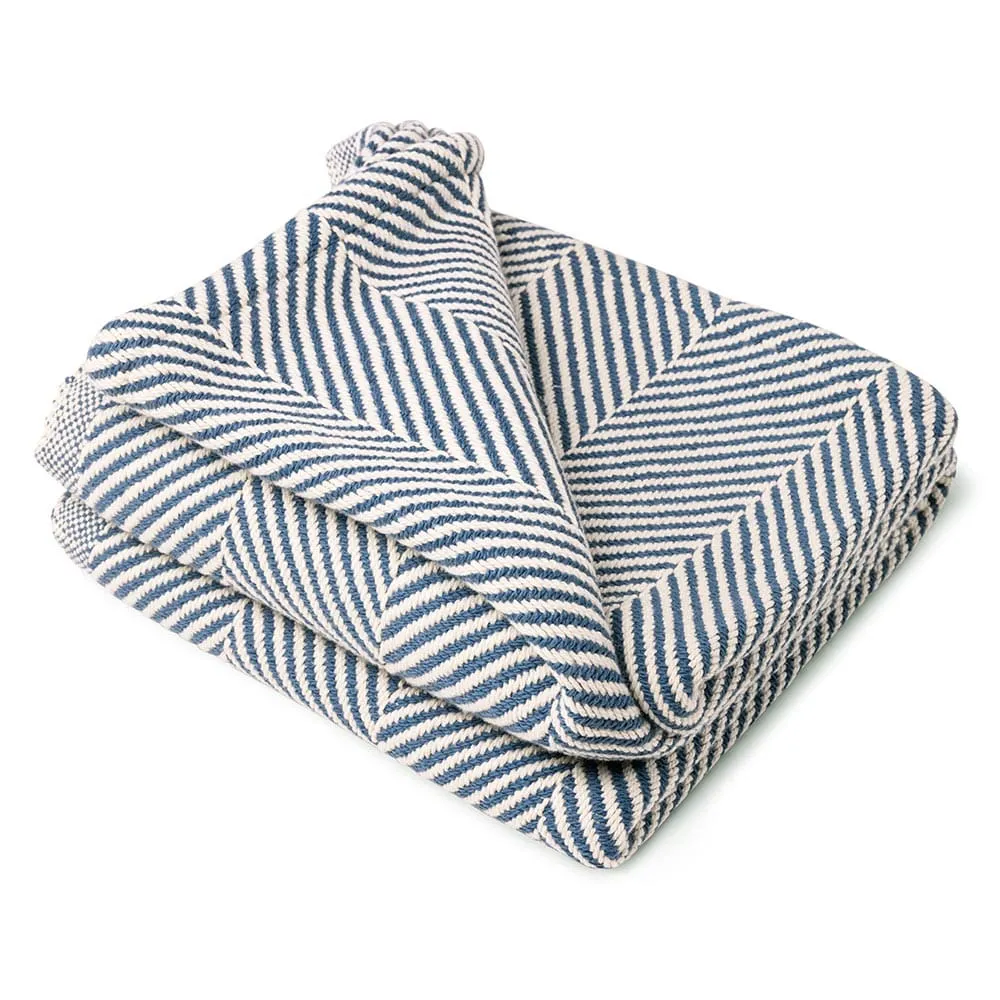 Monhegan Cotton Throw Without Fringe