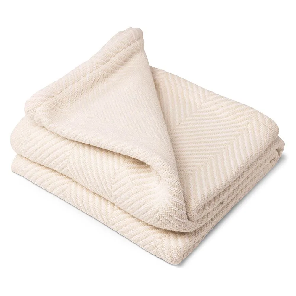 Monhegan Cotton Throw Without Fringe