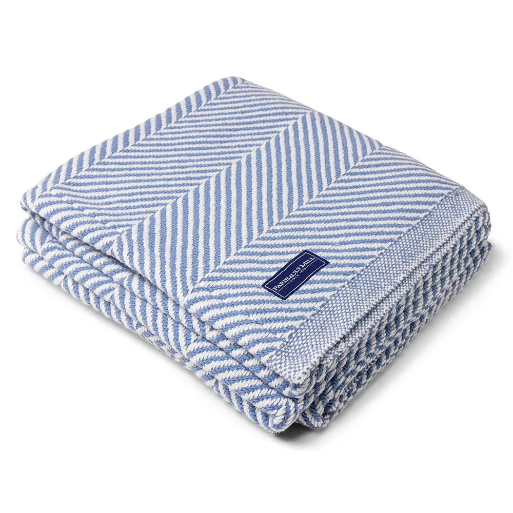 Monhegan Cotton Throw Without Fringe